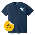 Crash Free Club Tee - Navy