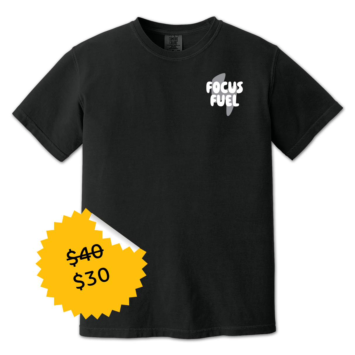 Crash Free Club Tee - Black