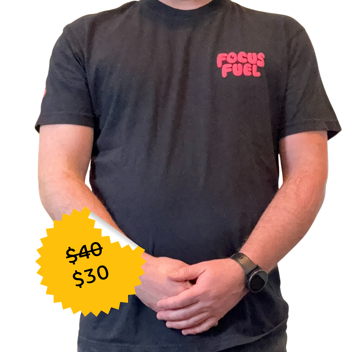 Deadstock Vault Release - Black/Pink Puff Tee