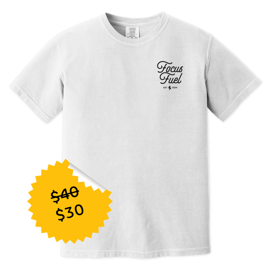 Crash Free Club Tee - White