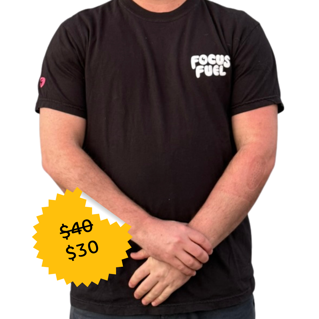 Deadstock Vault Release - Black/White Puff Tee