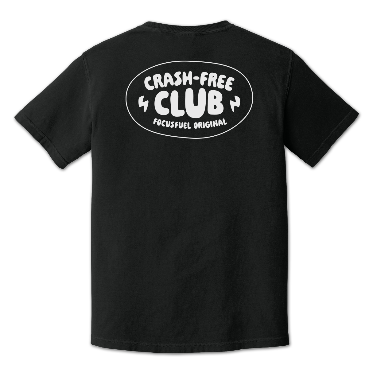 Crash Free Club Tee - Black