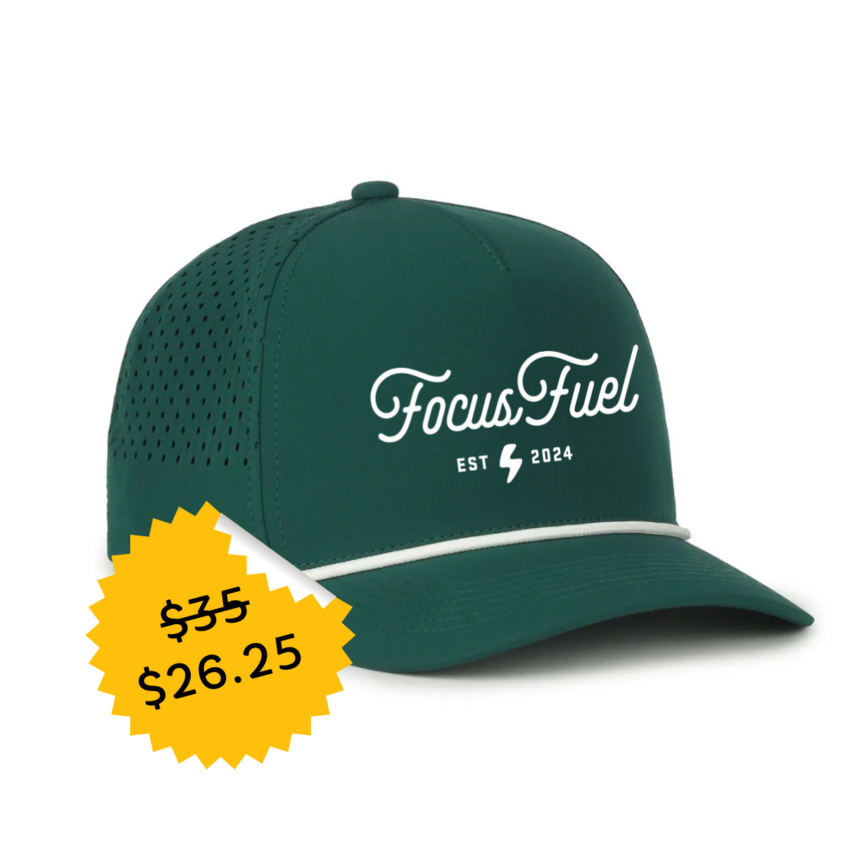 Crash Free Club Performance Hat – Green